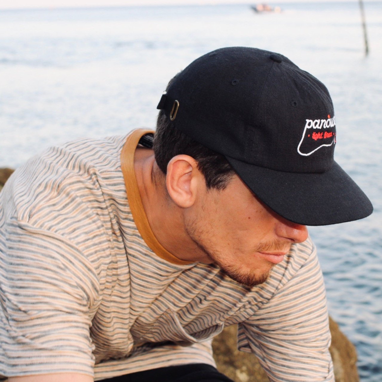 Hemp Cap - 'Hexto Tight lines'